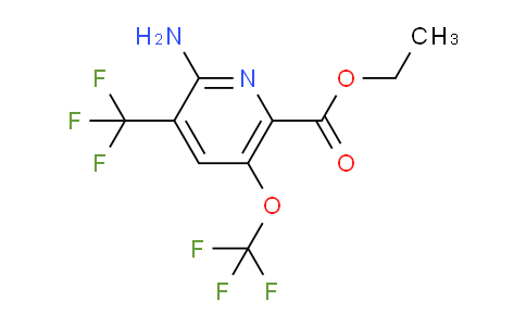 AM71202 | 1806130-74-4 | Ethyl 2-amino-5-(trifluoromethoxy)-3-(trifluoromethyl)pyridine-6-carboxylate