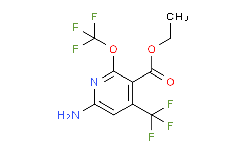 AM71209 | 1806000-51-0 | Ethyl 6-amino-2-(trifluoromethoxy)-4-(trifluoromethyl)pyridine-3-carboxylate