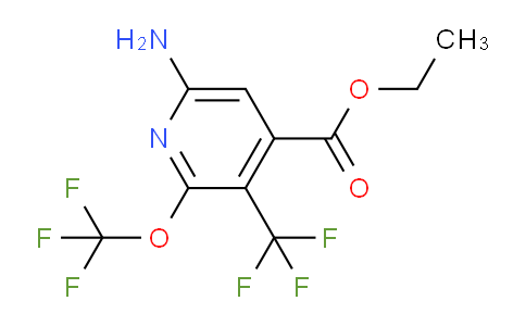 AM71211 | 1806198-37-7 | Ethyl 6-amino-2-(trifluoromethoxy)-3-(trifluoromethyl)pyridine-4-carboxylate