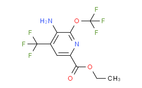 AM71212 | 1806000-58-7 | Ethyl 3-amino-2-(trifluoromethoxy)-4-(trifluoromethyl)pyridine-6-carboxylate