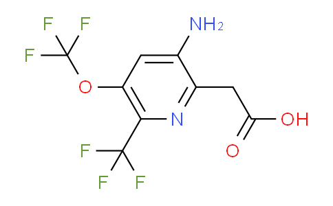 AM71219 | 1803989-39-0 | 3-Amino-5-(trifluoromethoxy)-6-(trifluoromethyl)pyridine-2-acetic acid