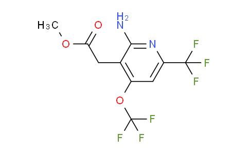 AM71226 | 1804026-24-1 | Methyl 2-amino-4-(trifluoromethoxy)-6-(trifluoromethyl)pyridine-3-acetate