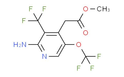 AM71228 | 1803576-81-9 | Methyl 2-amino-5-(trifluoromethoxy)-3-(trifluoromethyl)pyridine-4-acetate