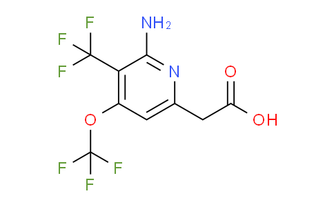 AM71233 | 1803576-01-3 | 2-Amino-4-(trifluoromethoxy)-3-(trifluoromethyl)pyridine-6-acetic acid