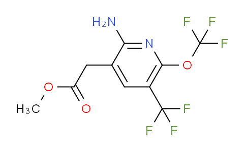 AM71234 | 1803477-62-4 | Methyl 2-amino-6-(trifluoromethoxy)-5-(trifluoromethyl)pyridine-3-acetate