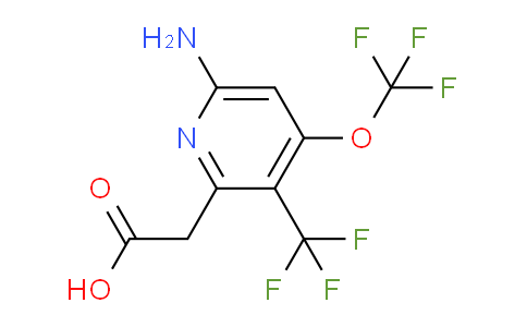 AM71235 | 1806213-08-0 | 6-Amino-4-(trifluoromethoxy)-3-(trifluoromethyl)pyridine-2-acetic acid
