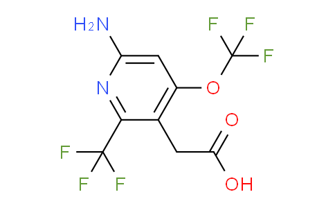 AM71237 | 1806190-65-7 | 6-Amino-4-(trifluoromethoxy)-2-(trifluoromethyl)pyridine-3-acetic acid