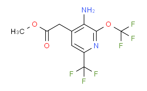 AM71238 | 1803477-69-1 | Methyl 3-amino-2-(trifluoromethoxy)-6-(trifluoromethyl)pyridine-4-acetate