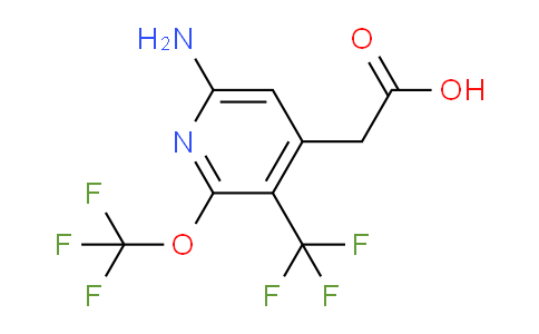 AM71244 | 1804602-20-7 | 6-Amino-2-(trifluoromethoxy)-3-(trifluoromethyl)pyridine-4-acetic acid