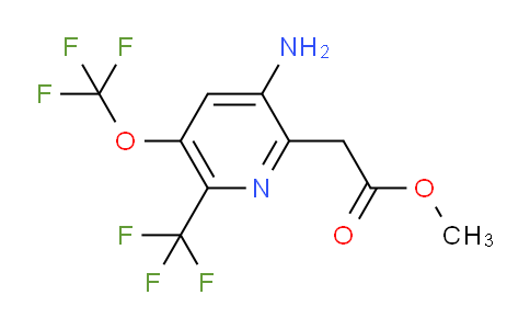 AM71247 | 1803576-96-6 | Methyl 3-amino-5-(trifluoromethoxy)-6-(trifluoromethyl)pyridine-2-acetate