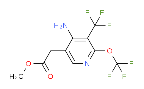 AM71249 | 1803477-86-2 | Methyl 4-amino-2-(trifluoromethoxy)-3-(trifluoromethyl)pyridine-5-acetate