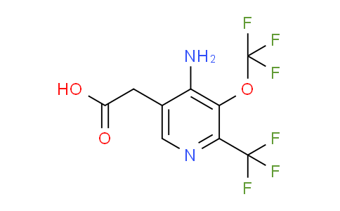 AM71253 | 1803989-51-6 | 4-Amino-3-(trifluoromethoxy)-2-(trifluoromethyl)pyridine-5-acetic acid