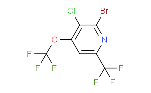 AM71254 | 1805998-09-7 | 2-Bromo-3-chloro-4-(trifluoromethoxy)-6-(trifluoromethyl)pyridine