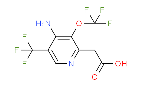 AM71255 | 1803576-30-8 | 4-Amino-3-(trifluoromethoxy)-5-(trifluoromethyl)pyridine-2-acetic acid