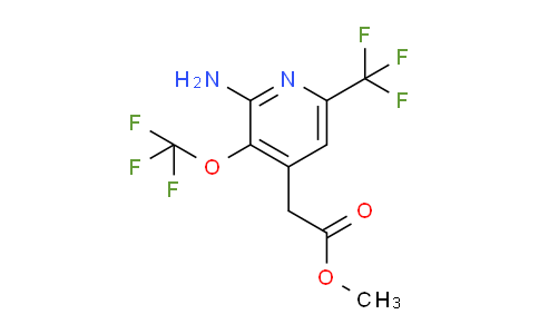 AM71264 | 1804610-01-2 | Methyl 2-amino-3-(trifluoromethoxy)-6-(trifluoromethyl)pyridine-4-acetate