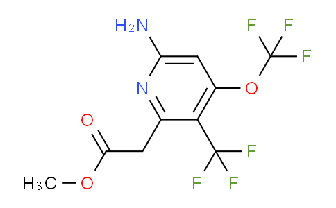 AM71266 | 1806096-28-5 | Methyl 6-amino-4-(trifluoromethoxy)-3-(trifluoromethyl)pyridine-2-acetate
