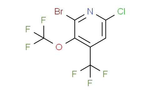 AM71273 | 1806014-24-3 | 2-Bromo-6-chloro-3-(trifluoromethoxy)-4-(trifluoromethyl)pyridine