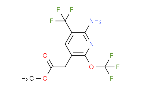 AM71275 | 1806096-44-5 | Methyl 2-amino-6-(trifluoromethoxy)-3-(trifluoromethyl)pyridine-5-acetate