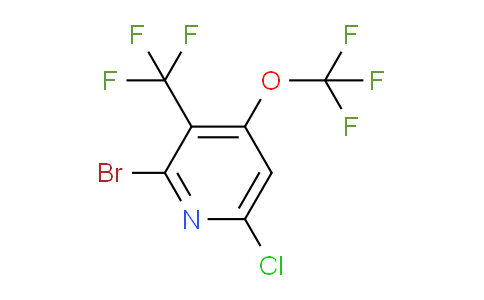 AM71276 | 1804651-82-8 | 2-Bromo-6-chloro-4-(trifluoromethoxy)-3-(trifluoromethyl)pyridine