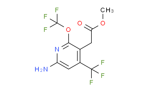 Methyl 6-amino-2-(trifluoromethoxy)-4-(trifluoromethyl)pyridine-3-acetate