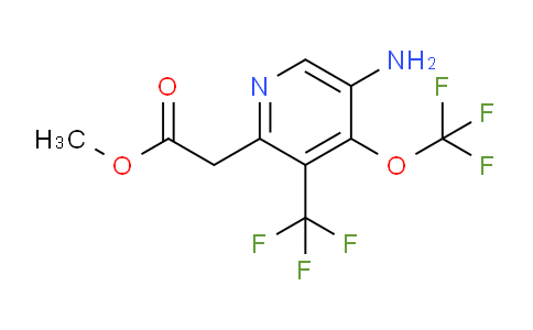 AM71287 | 1806213-51-3 | Methyl 5-amino-4-(trifluoromethoxy)-3-(trifluoromethyl)pyridine-2-acetate