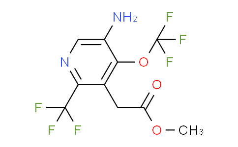 AM71288 | 1803576-91-1 | Methyl 5-amino-4-(trifluoromethoxy)-2-(trifluoromethyl)pyridine-3-acetate