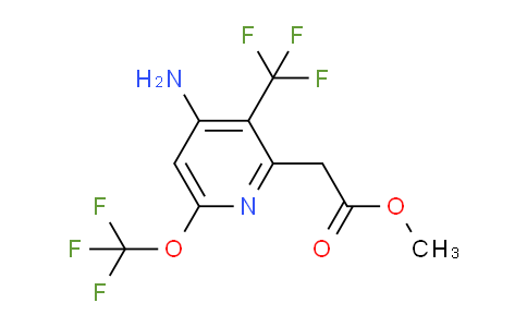 AM71294 | 1804474-62-1 | Methyl 4-amino-6-(trifluoromethoxy)-3-(trifluoromethyl)pyridine-2-acetate