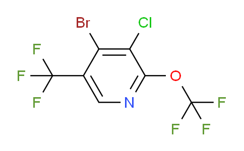 AM71296 | 1806082-06-3 | 4-Bromo-3-chloro-2-(trifluoromethoxy)-5-(trifluoromethyl)pyridine