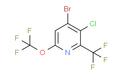 AM71298 | 1806172-96-2 | 4-Bromo-3-chloro-6-(trifluoromethoxy)-2-(trifluoromethyl)pyridine