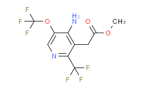 AM71301 | 1803577-01-6 | Methyl 4-amino-5-(trifluoromethoxy)-2-(trifluoromethyl)pyridine-3-acetate