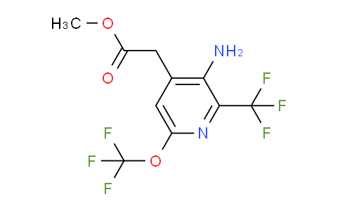 AM71306 | 1803949-77-0 | Methyl 3-amino-6-(trifluoromethoxy)-2-(trifluoromethyl)pyridine-4-acetate