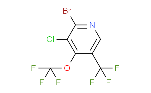 AM71309 | 1803433-33-1 | 2-Bromo-3-chloro-4-(trifluoromethoxy)-5-(trifluoromethyl)pyridine