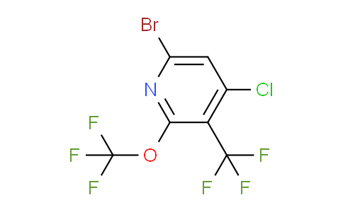 AM71315 | 1803995-52-9 | 6-Bromo-4-chloro-2-(trifluoromethoxy)-3-(trifluoromethyl)pyridine