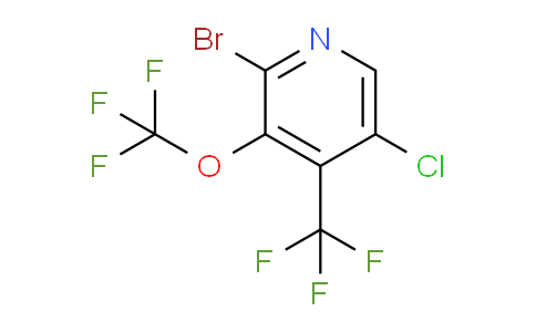 AM71316 | 1803576-92-2 | 2-Bromo-5-chloro-3-(trifluoromethoxy)-4-(trifluoromethyl)pyridine