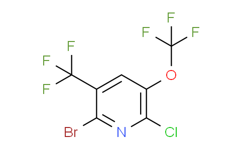 AM71321 | 1804378-53-7 | 2-Bromo-6-chloro-5-(trifluoromethoxy)-3-(trifluoromethyl)pyridine