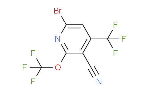AM71328 | 1806013-73-9 | 6-Bromo-3-cyano-2-(trifluoromethoxy)-4-(trifluoromethyl)pyridine