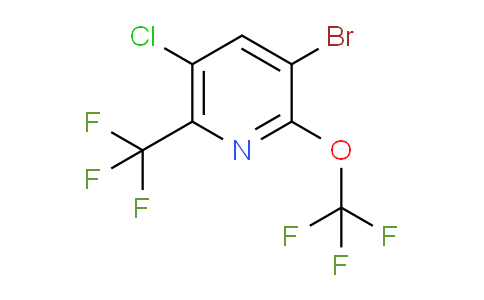 AM71333 | 1803576-95-5 | 3-Bromo-5-chloro-2-(trifluoromethoxy)-6-(trifluoromethyl)pyridine
