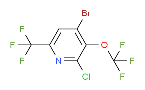 AM71337 | 1806214-42-5 | 4-Bromo-2-chloro-3-(trifluoromethoxy)-6-(trifluoromethyl)pyridine