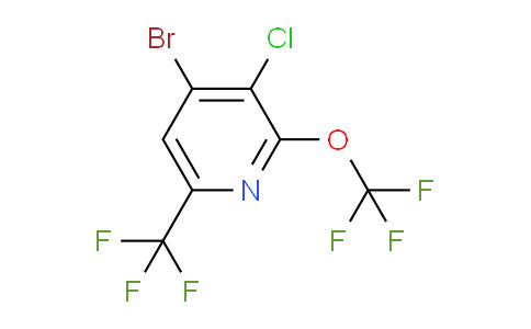 AM71342 | 1804378-82-2 | 4-Bromo-3-chloro-2-(trifluoromethoxy)-6-(trifluoromethyl)pyridine