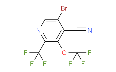 AM71343 | 1804555-79-0 | 5-Bromo-4-cyano-3-(trifluoromethoxy)-2-(trifluoromethyl)pyridine