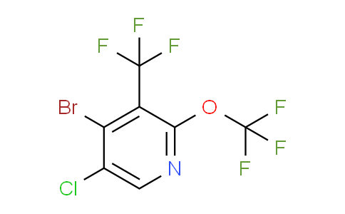 AM71346 | 1806082-16-5 | 4-Bromo-5-chloro-2-(trifluoromethoxy)-3-(trifluoromethyl)pyridine