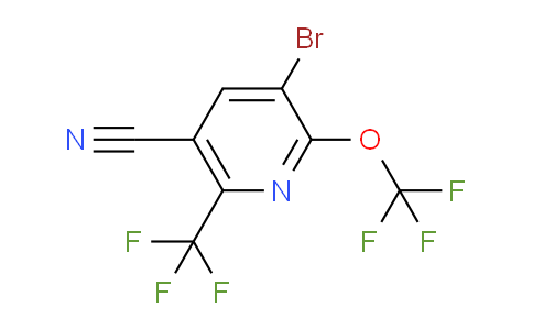 AM71347 | 1804396-11-9 | 3-Bromo-5-cyano-2-(trifluoromethoxy)-6-(trifluoromethyl)pyridine