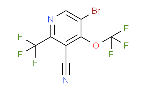 AM71348 | 1806025-63-7 | 5-Bromo-3-cyano-4-(trifluoromethoxy)-2-(trifluoromethyl)pyridine