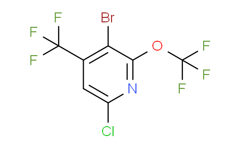 AM71353 | 1806082-31-4 | 3-Bromo-6-chloro-2-(trifluoromethoxy)-4-(trifluoromethyl)pyridine