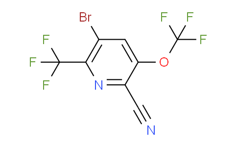 AM71361 | 1806104-43-7 | 5-Bromo-2-cyano-3-(trifluoromethoxy)-6-(trifluoromethyl)pyridine