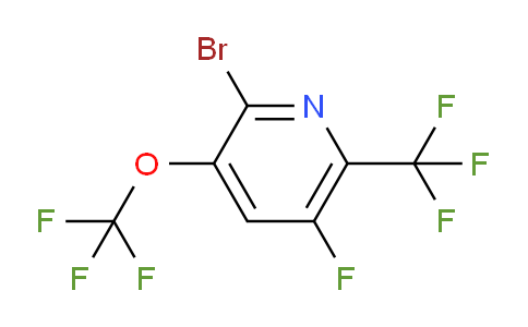 AM71372 | 1806107-40-3 | 2-Bromo-5-fluoro-3-(trifluoromethoxy)-6-(trifluoromethyl)pyridine