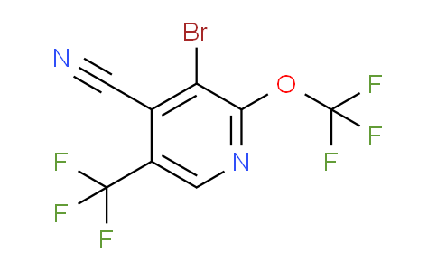 AM71375 | 1806025-51-3 | 3-Bromo-4-cyano-2-(trifluoromethoxy)-5-(trifluoromethyl)pyridine