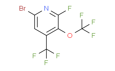 AM71386 | 1806024-23-6 | 6-Bromo-2-fluoro-3-(trifluoromethoxy)-4-(trifluoromethyl)pyridine