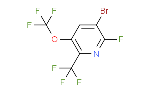 AM71387 | 1803448-32-9 | 3-Bromo-2-fluoro-5-(trifluoromethoxy)-6-(trifluoromethyl)pyridine
