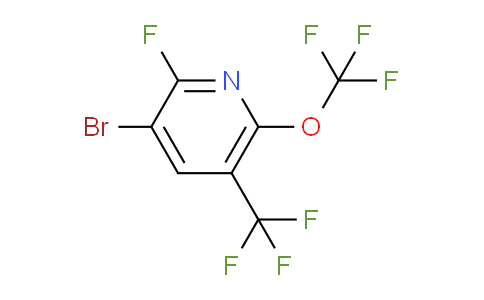 AM71389 | 1806194-56-8 | 3-Bromo-2-fluoro-6-(trifluoromethoxy)-5-(trifluoromethyl)pyridine